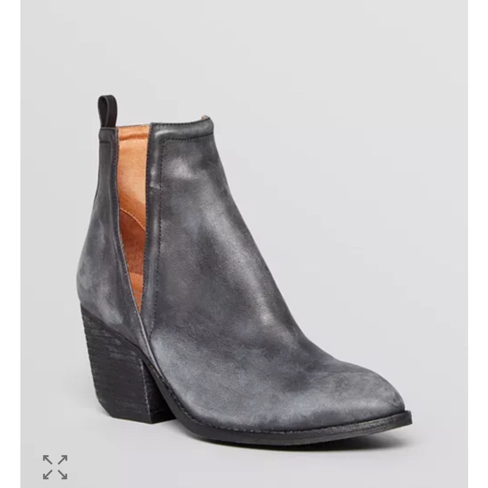 Jeffrey Campbell Black Ankle Boots